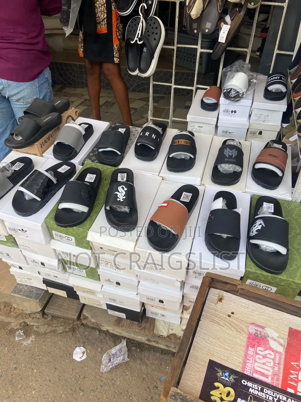 Original Palm Slides for Men | Soft Luxury Slippers Lagos