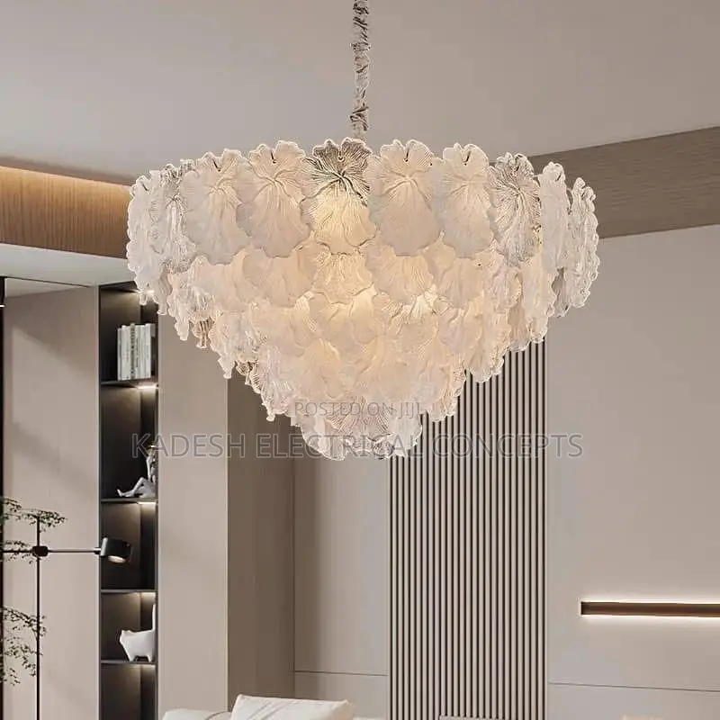 French Main Living Room Chandelier Light Luxury High-End Snowflake