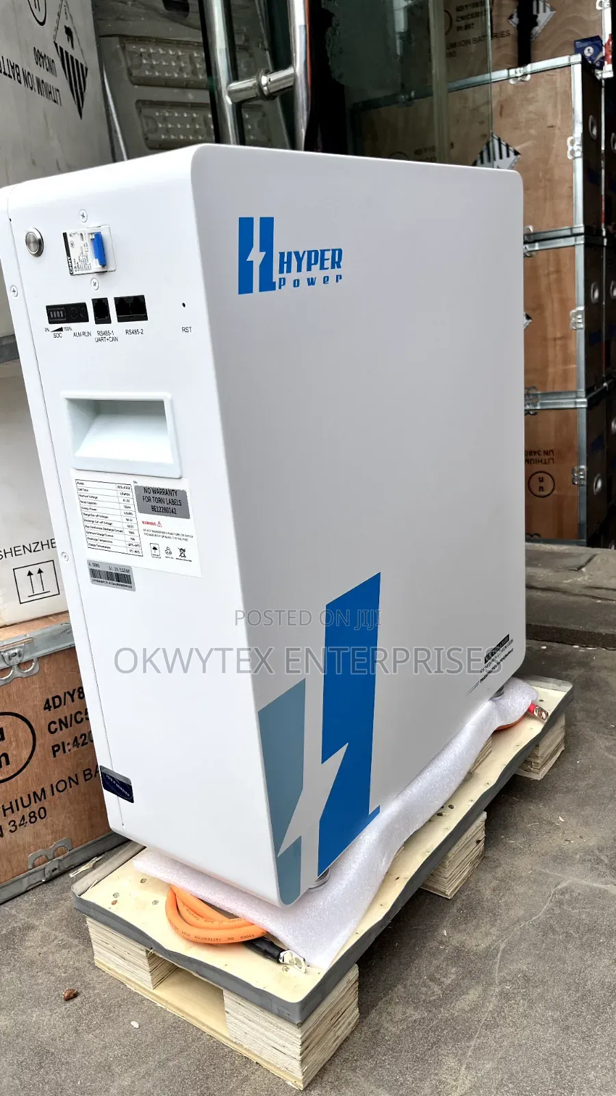 6.5kwh 48v Hyper Power Lithium Battery