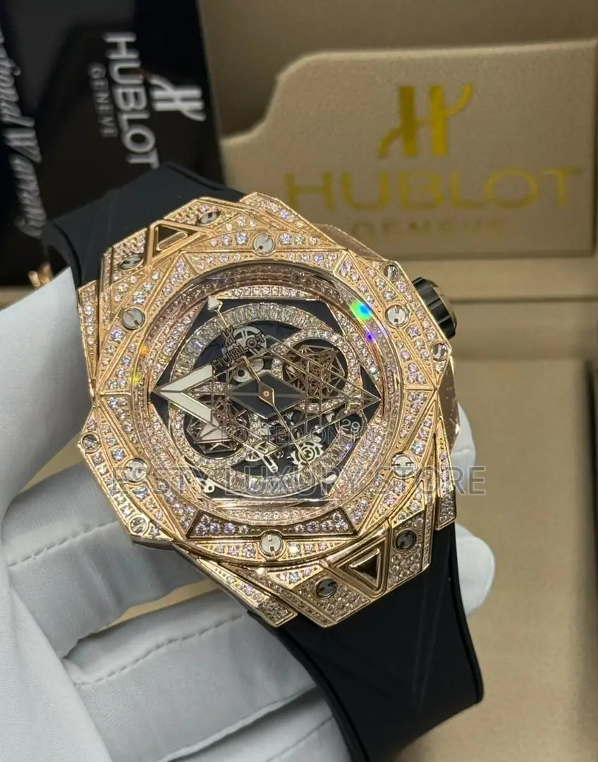 Highest Quality Luxury Automatic Hublot Men Wristwatch