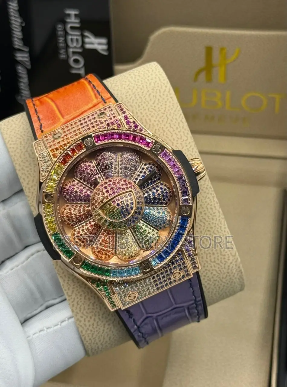 Highest Quality Luxury Automatic Hublot Men Wristwatch
