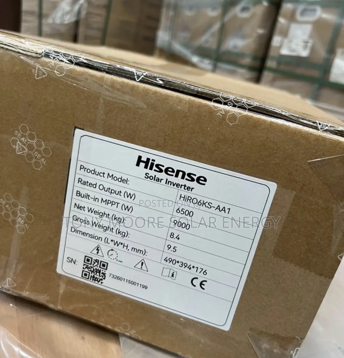 6.5kva 48v Hisense Hybrid Inverter