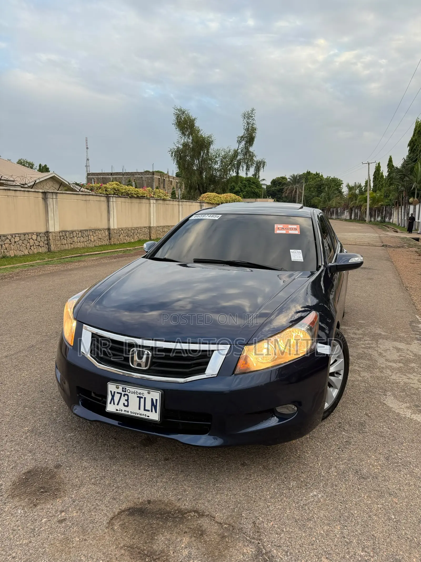 Honda Accord 2009 Blue