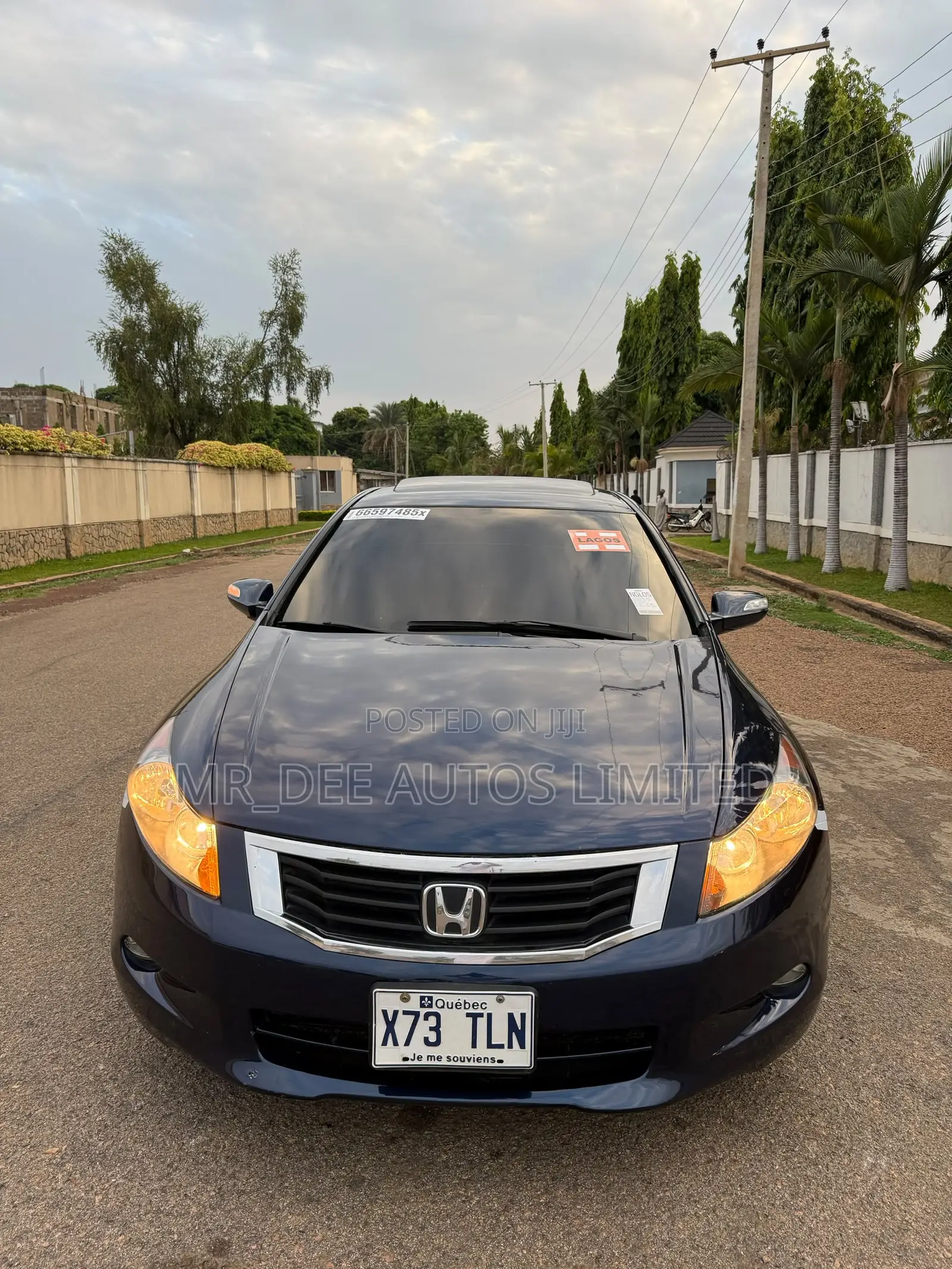 Honda Accord 2009 Blue