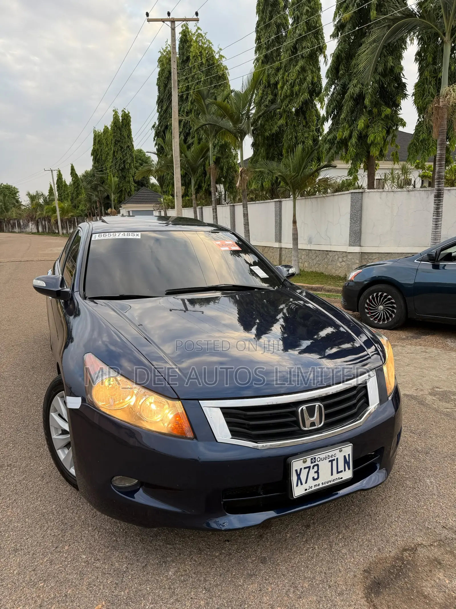 Honda Accord 2009 Blue