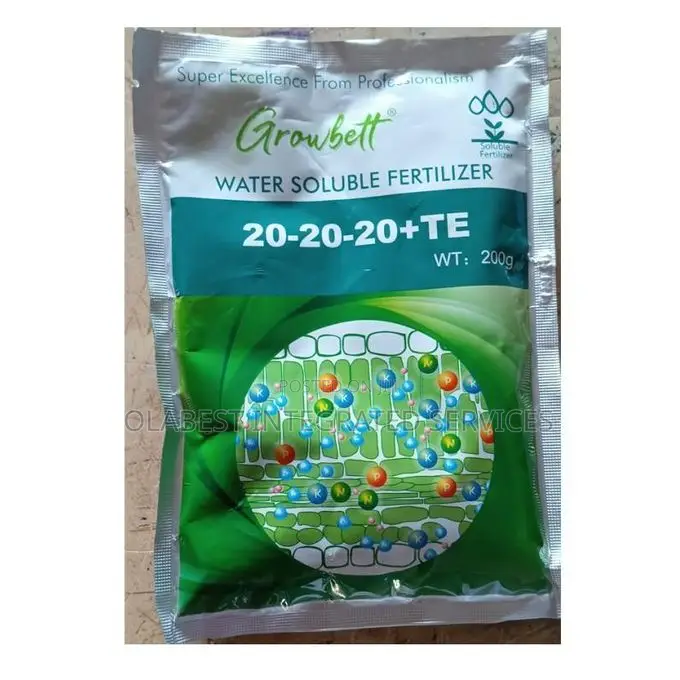 Kedi Growbett NPK 20:20:20+Te Organic Fertilizer