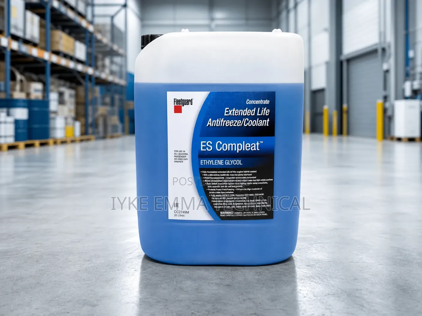 Fleetguard Concentrate Extended Life Antifreeze Coolant (Es Compleat)