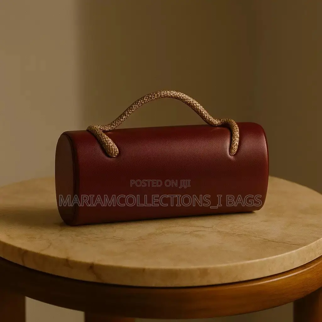 Owambe Clutch, Come With a Longer Strap Also Made With Soiled Leather