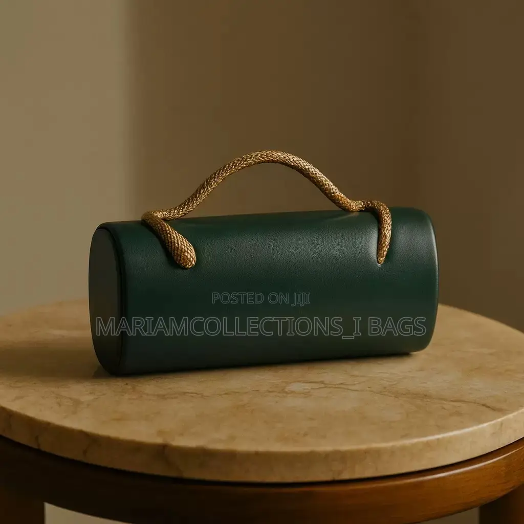 Owambe Clutch, Come With a Longer Strap Also Made With Soiled Leather