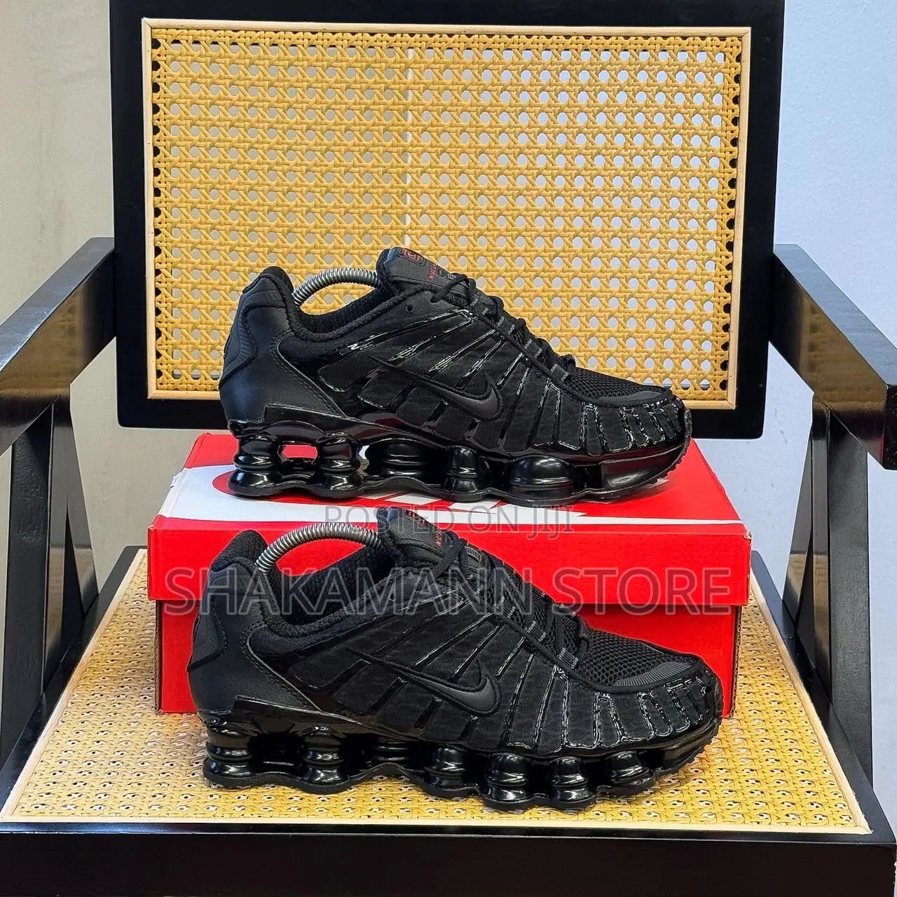 Original Nike Shox Triple Black