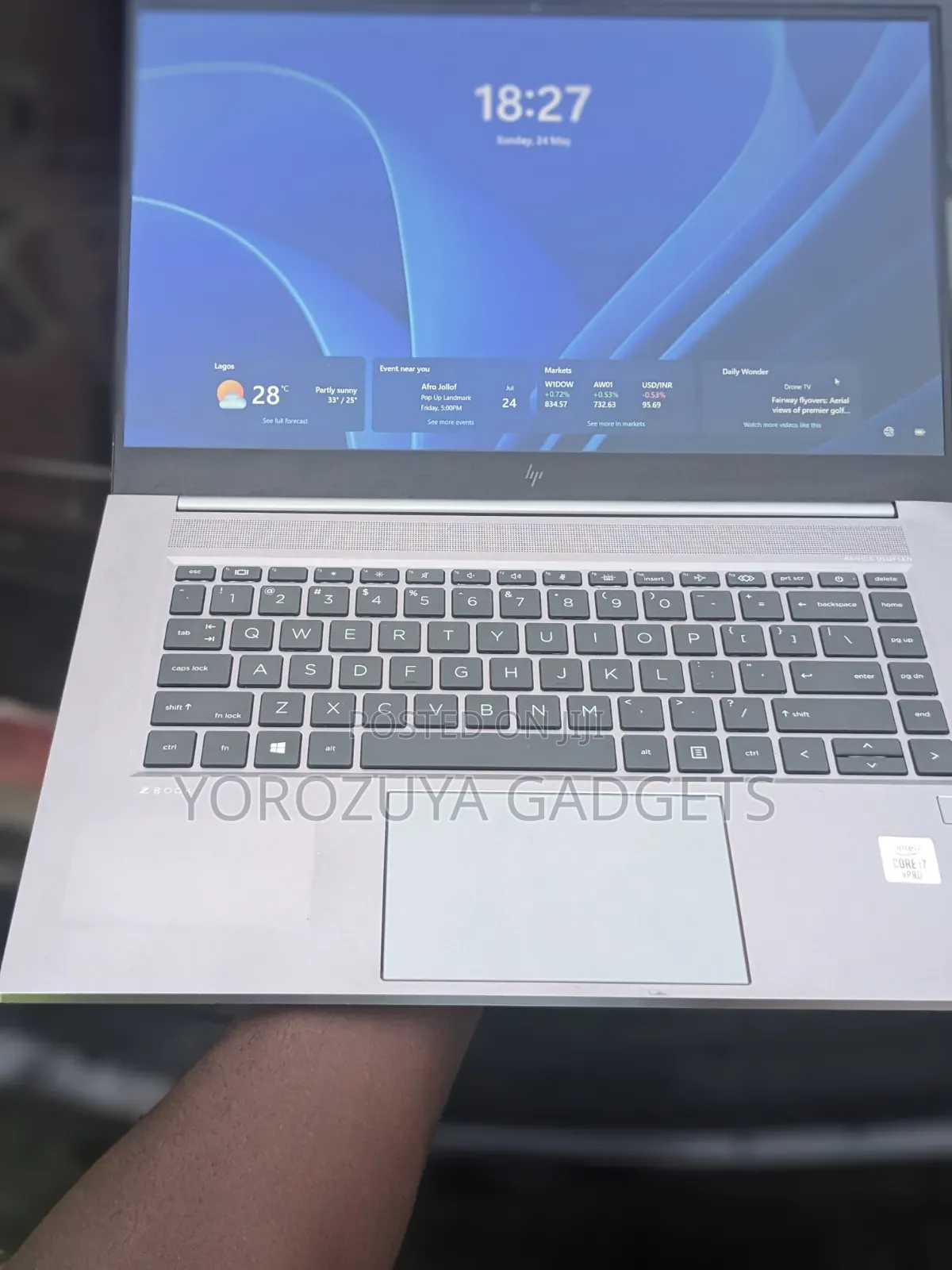 Laptop HP Zbook Studio G7 16GB Nvidia SSD 256GB