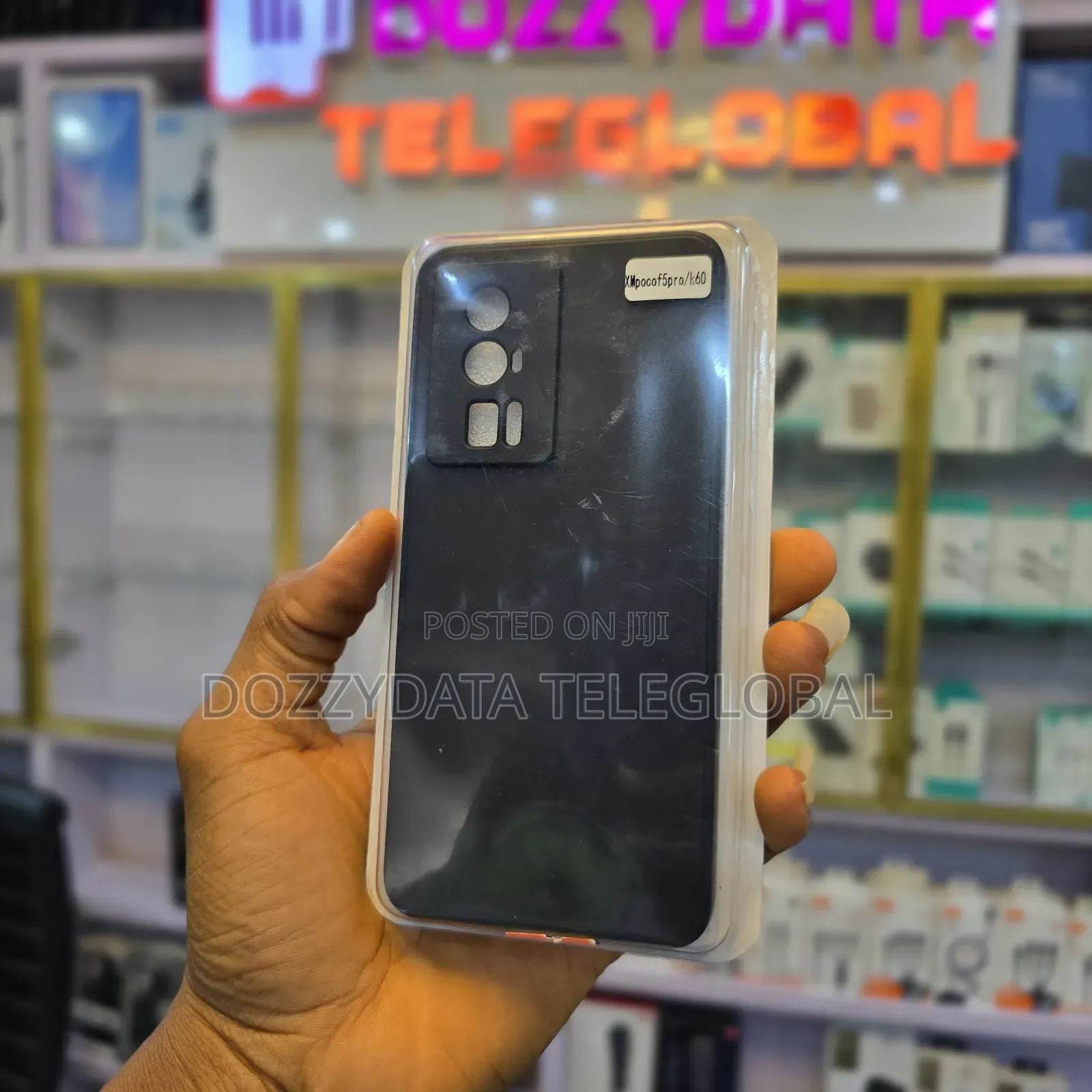 Poco F5 Silicone Black Back Case