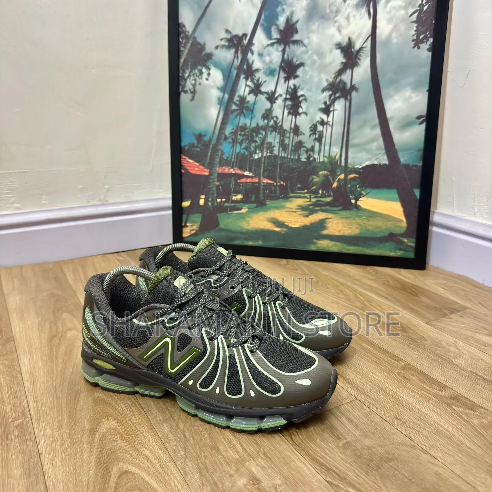 Original New Balance Abzorb 1890 “ Faded Utility Black Green”