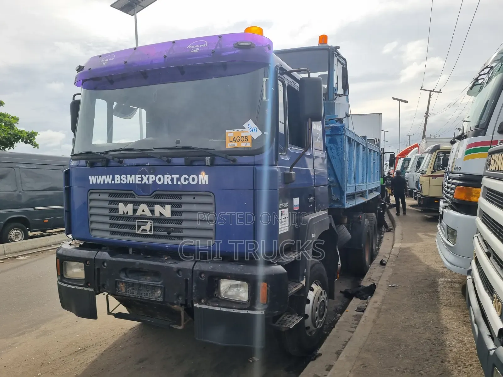 German Man Diesel Tipper 6×4