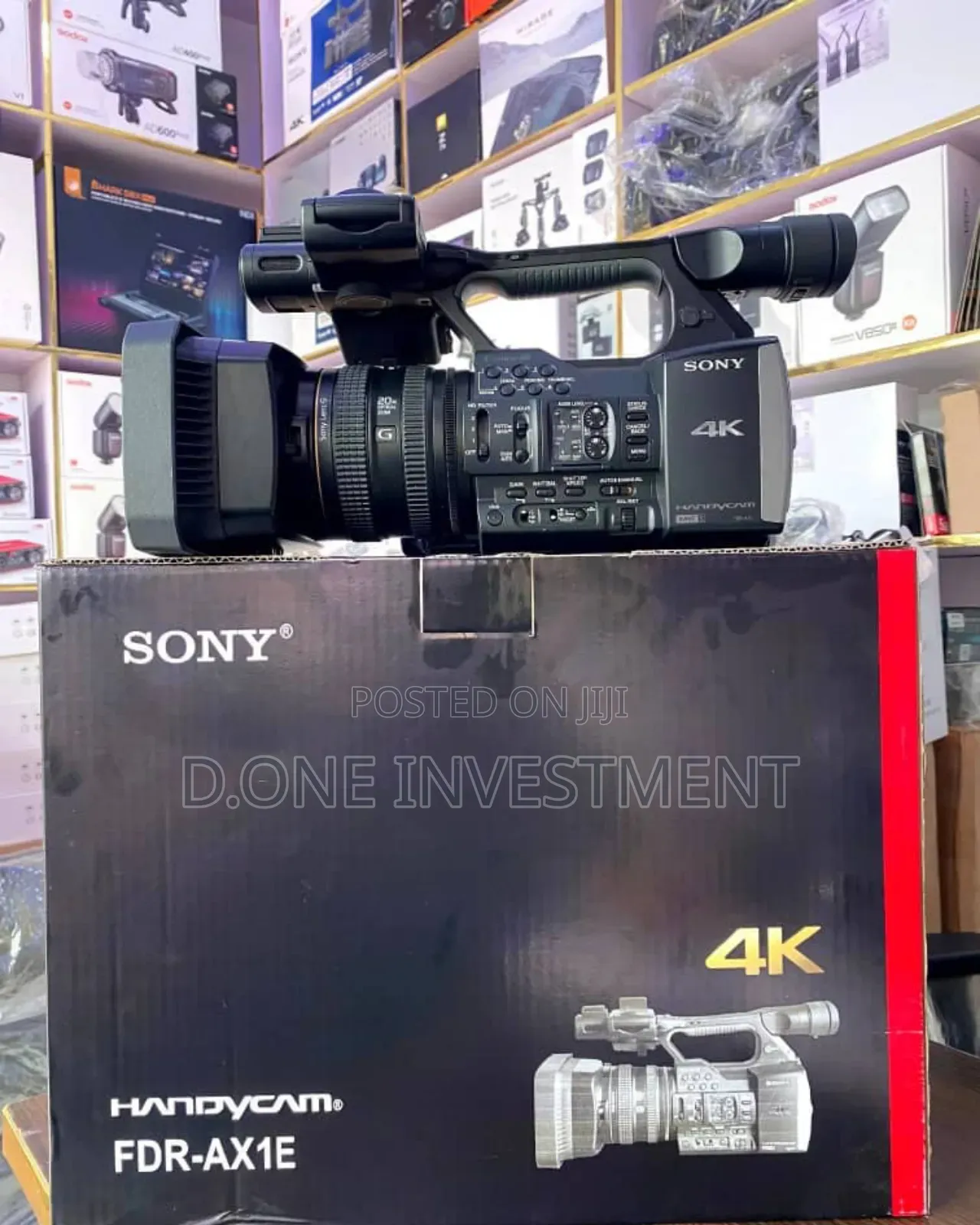 Sony FDR-Ax1e Professional Video Camera