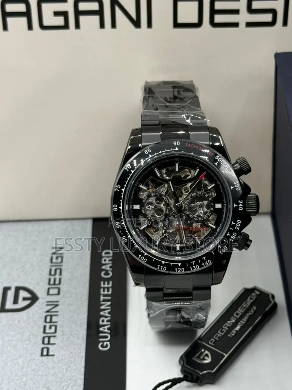 Automatic Quality Luxury Pagani Design Chain Wristwatches