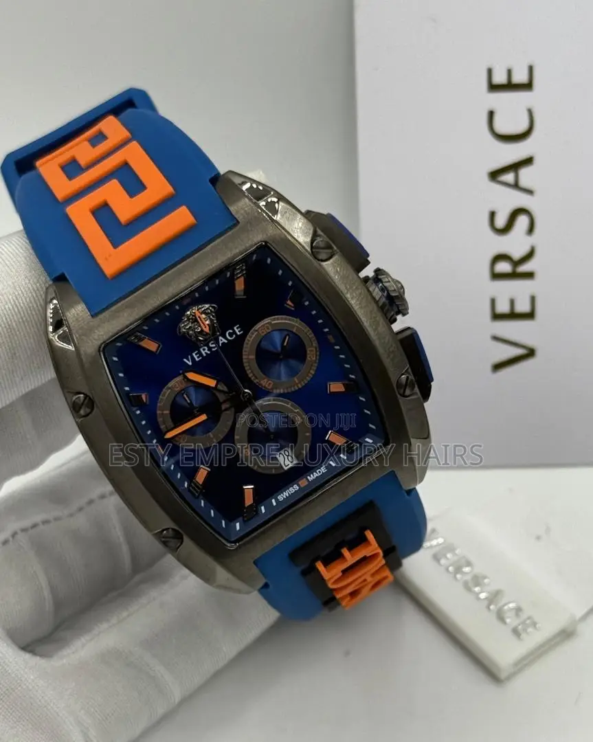 High Quality Luxury Veserace Rubber Wristwatch