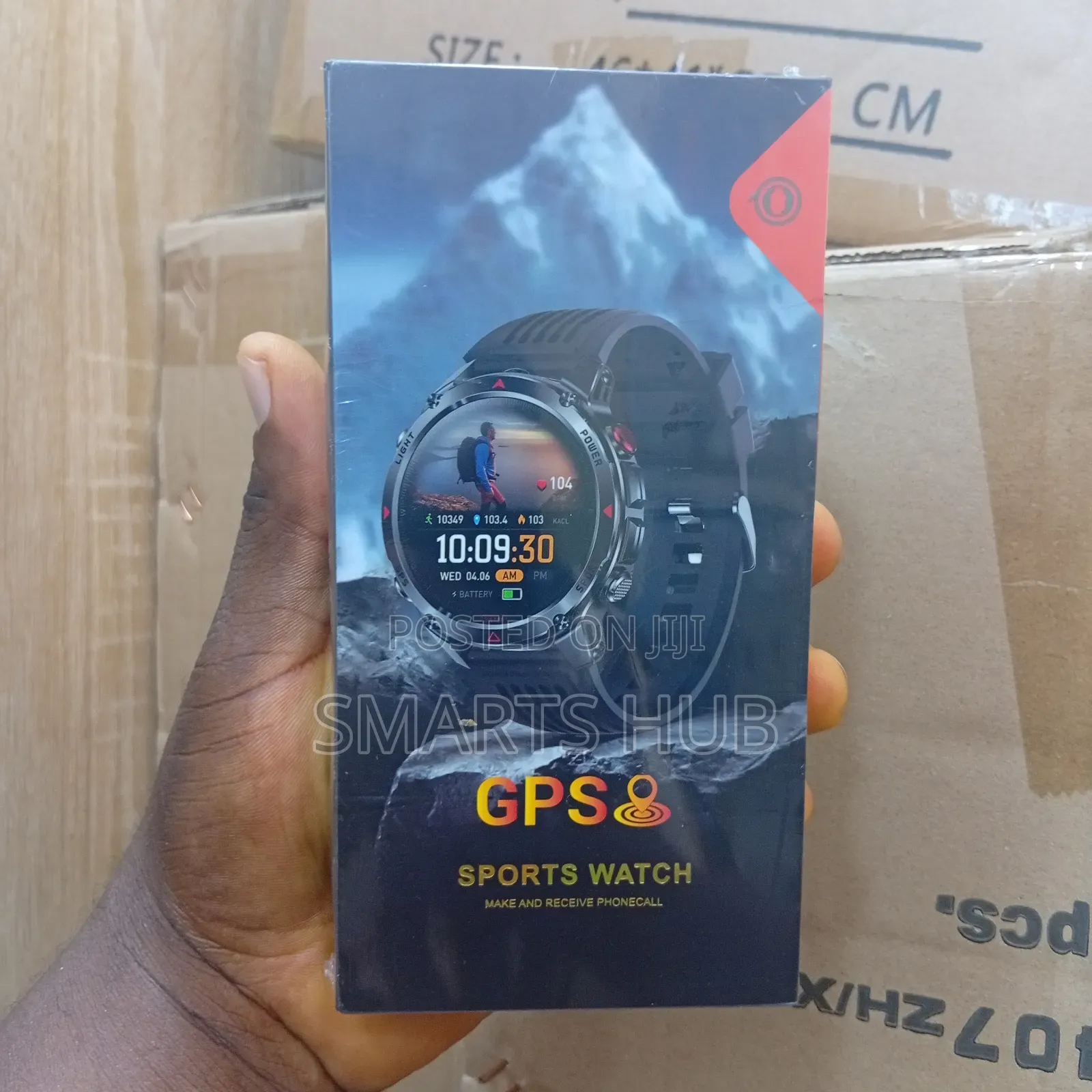 Ht37 Military Smart Watch Built-in GPS Positioning Compass