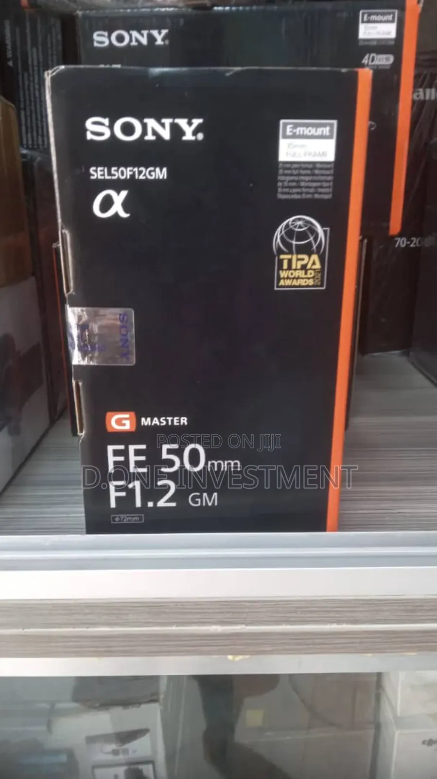 Sony Fe 50mm F/1.2 Gm Lens