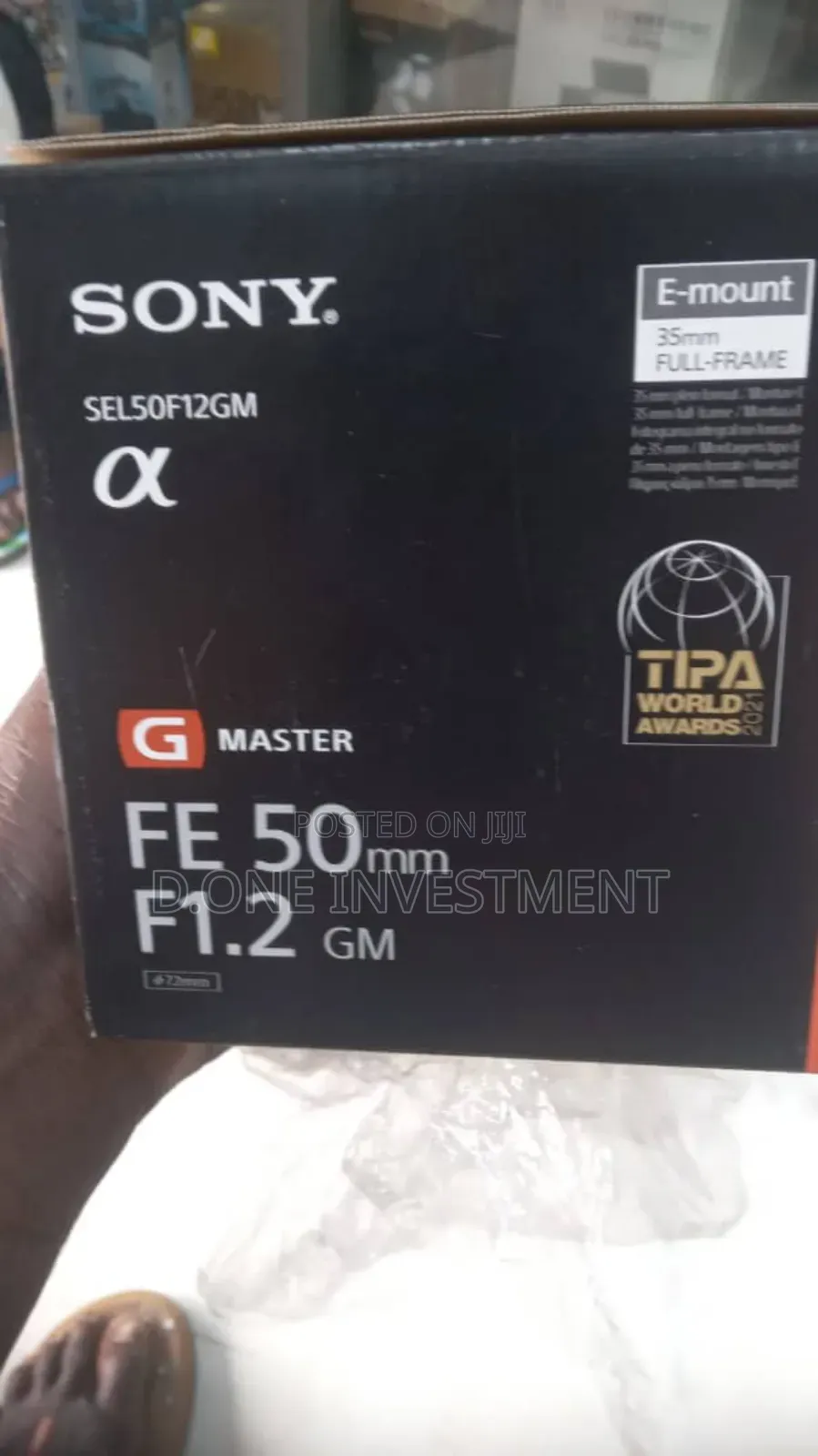 Sony Fe 50mm F/1.2 Gm Lens