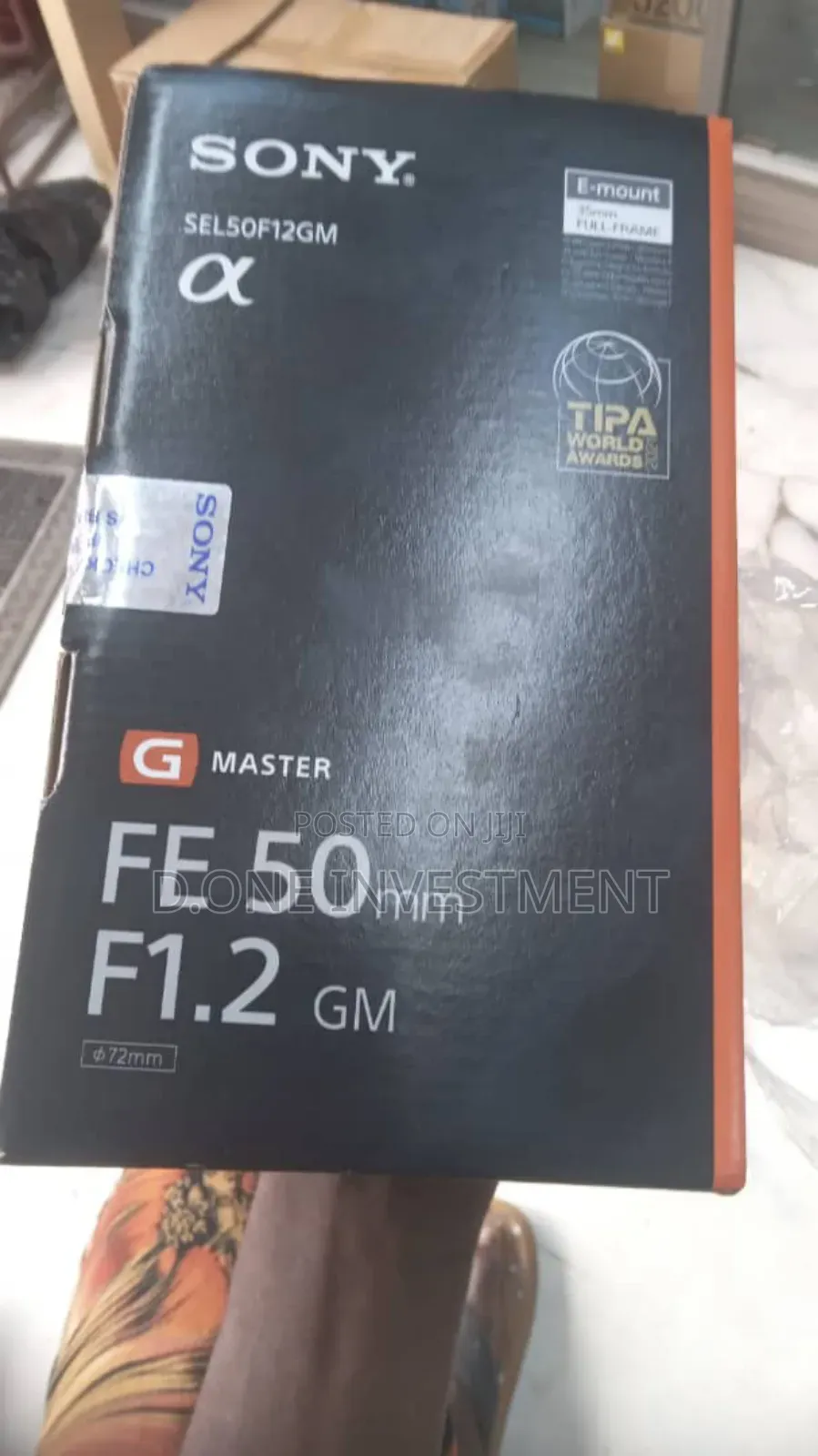 Sony Fe 50mm F/1.2 Gm Lens