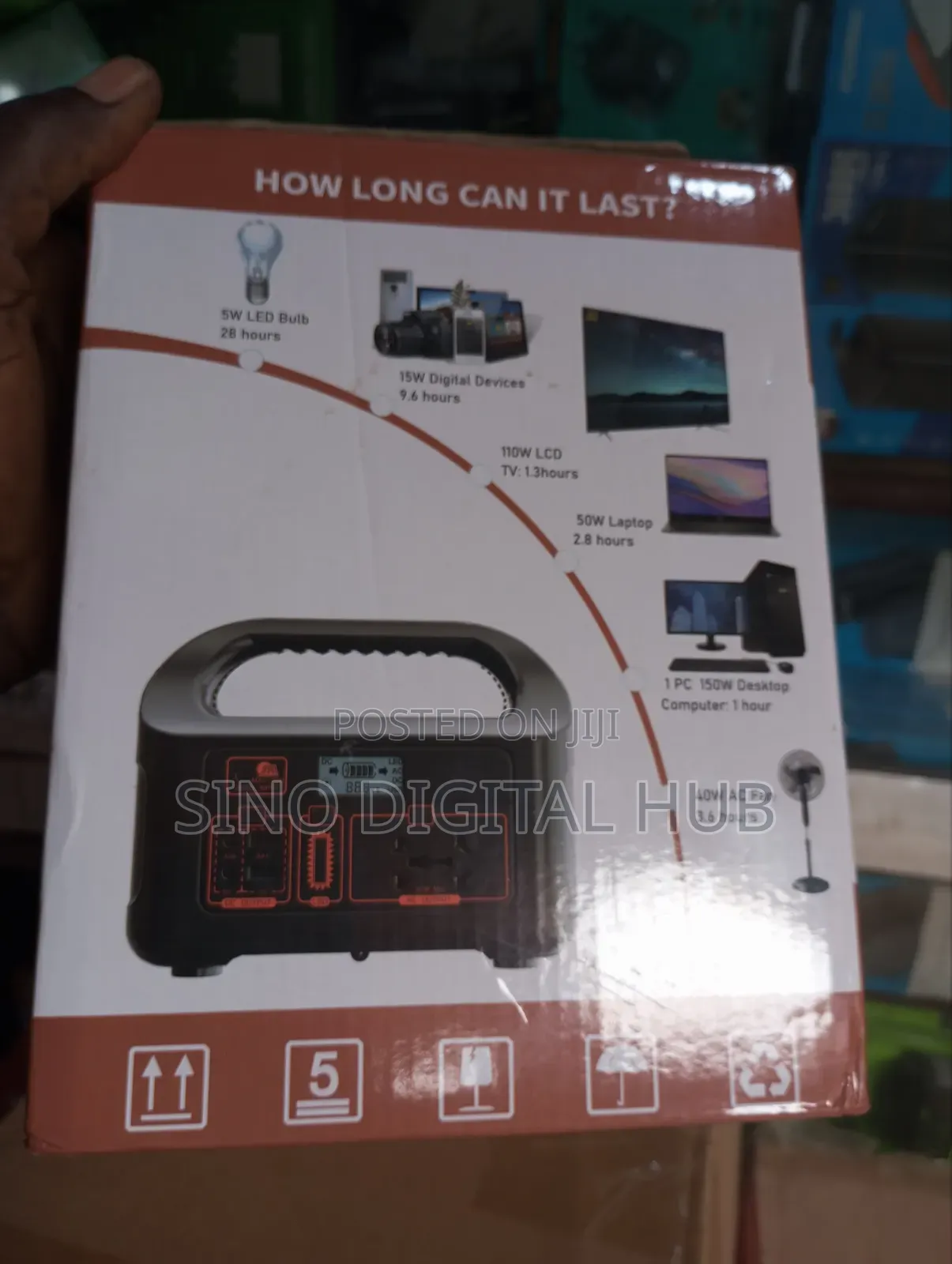 Portable Power Station 150w Energy Storage Box