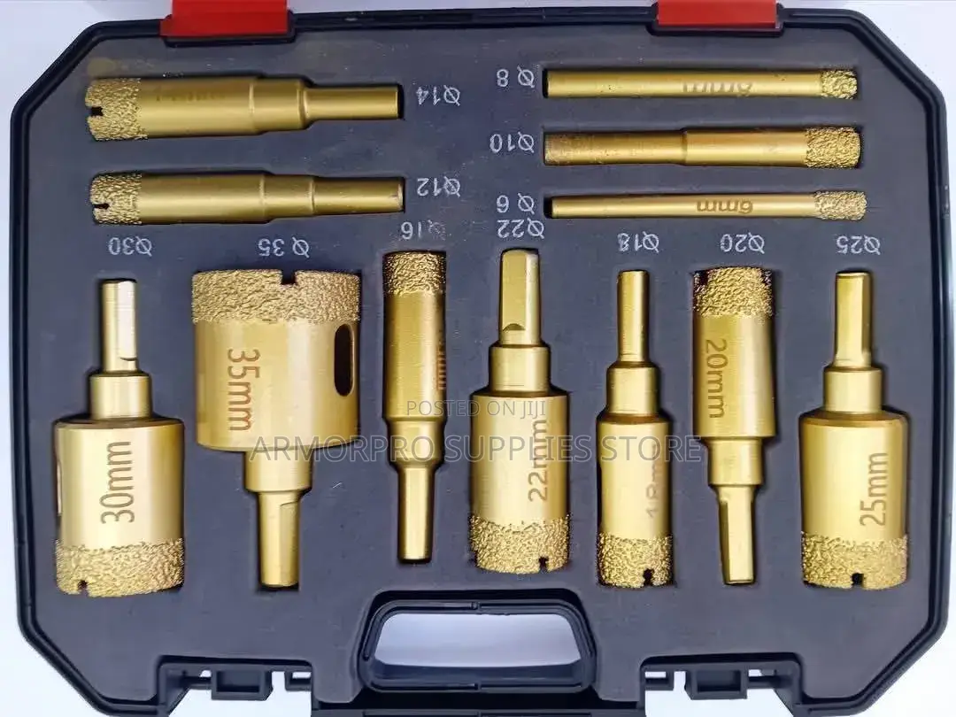 Deltex Diamond Hole Saw Drill Bit Set