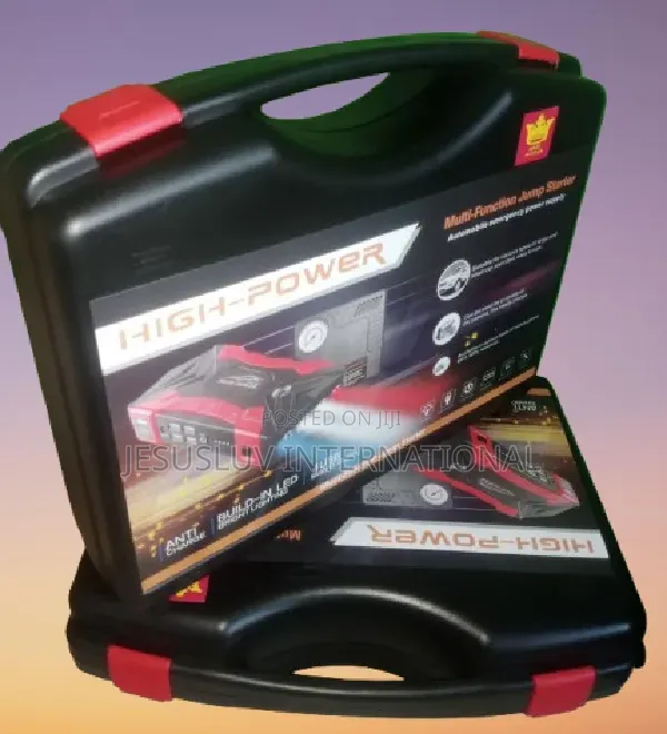 Vehicle Jump Starter 99,800mah ,12v Tyre Pump 4 Usb for Charging