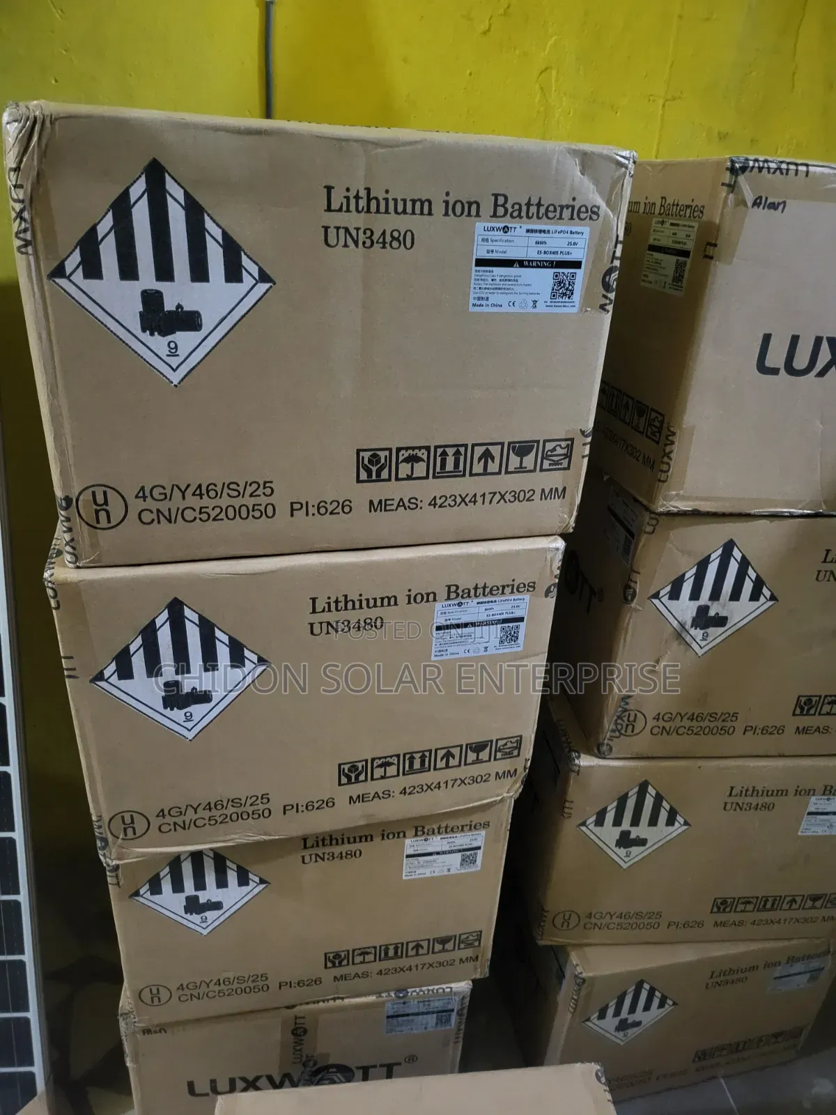 6kwh 24v Luxwatt Lithium Ion Battery