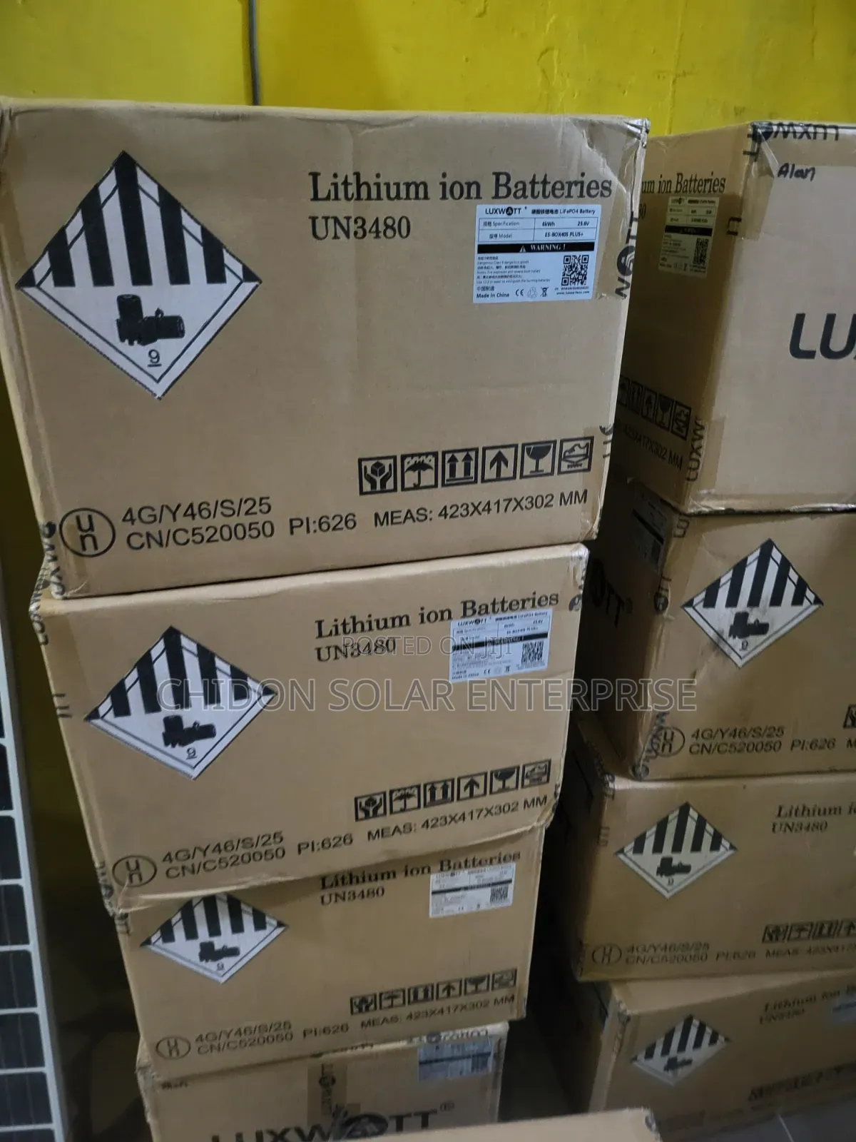 6kwh 24v Luxwatt Lithium Ion Battery