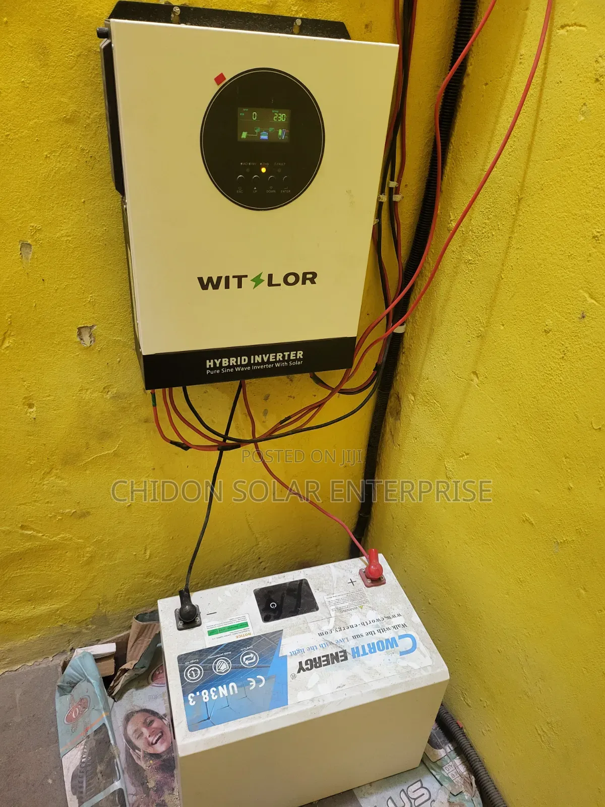1.6kva 12 Witilor Hybrid Inverter