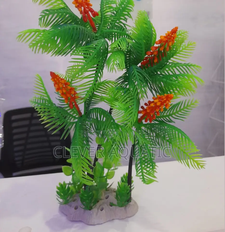 30cm Green Safari Flower