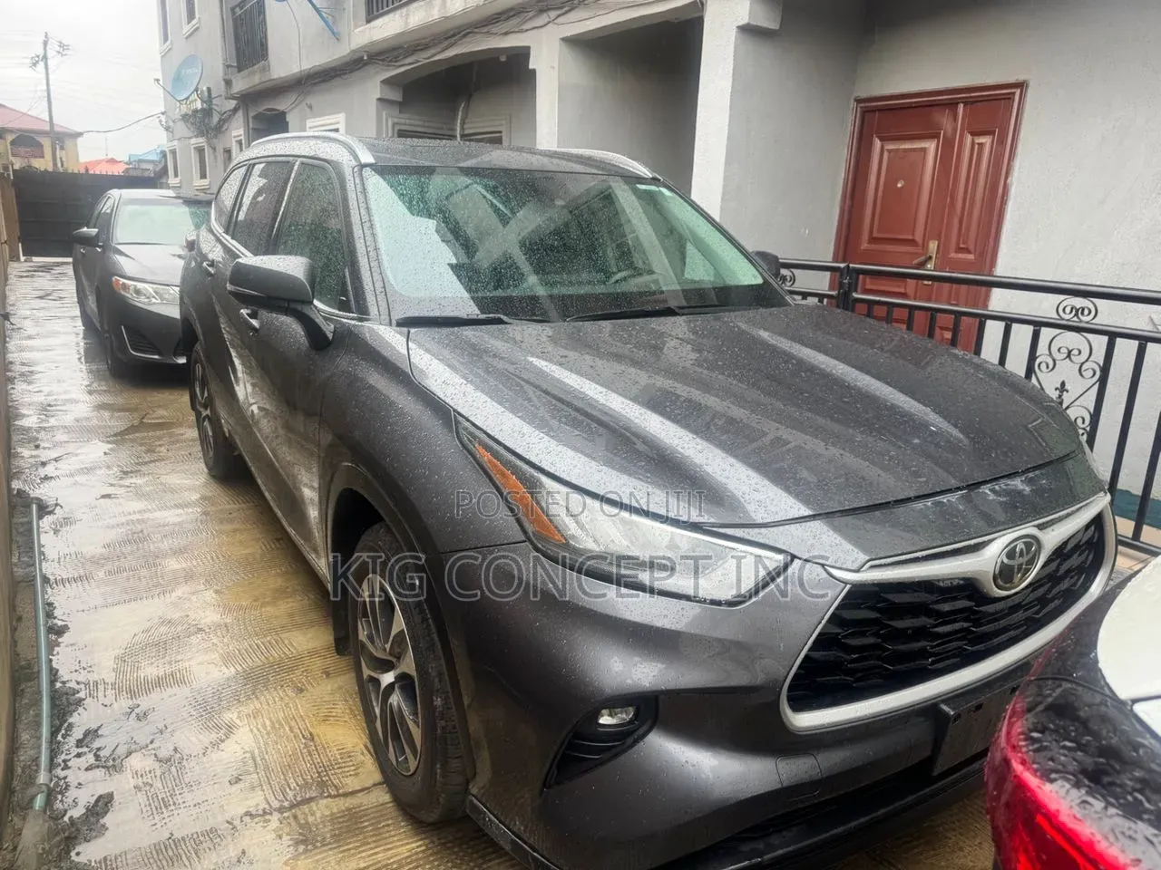 Toyota Highlander XLE AWD 2020 Gray