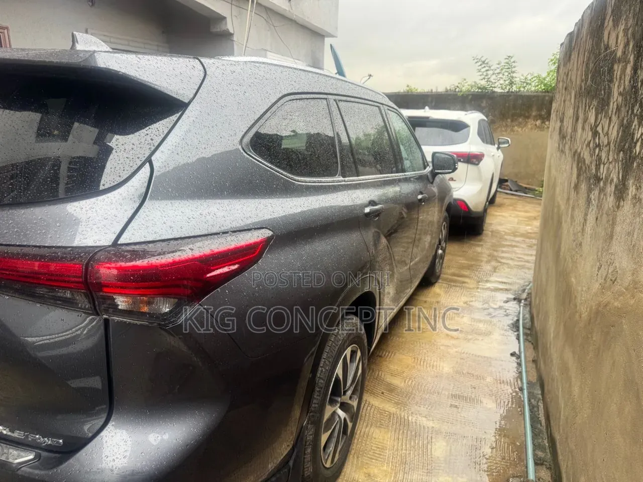 Toyota Highlander XLE AWD 2020 Gray