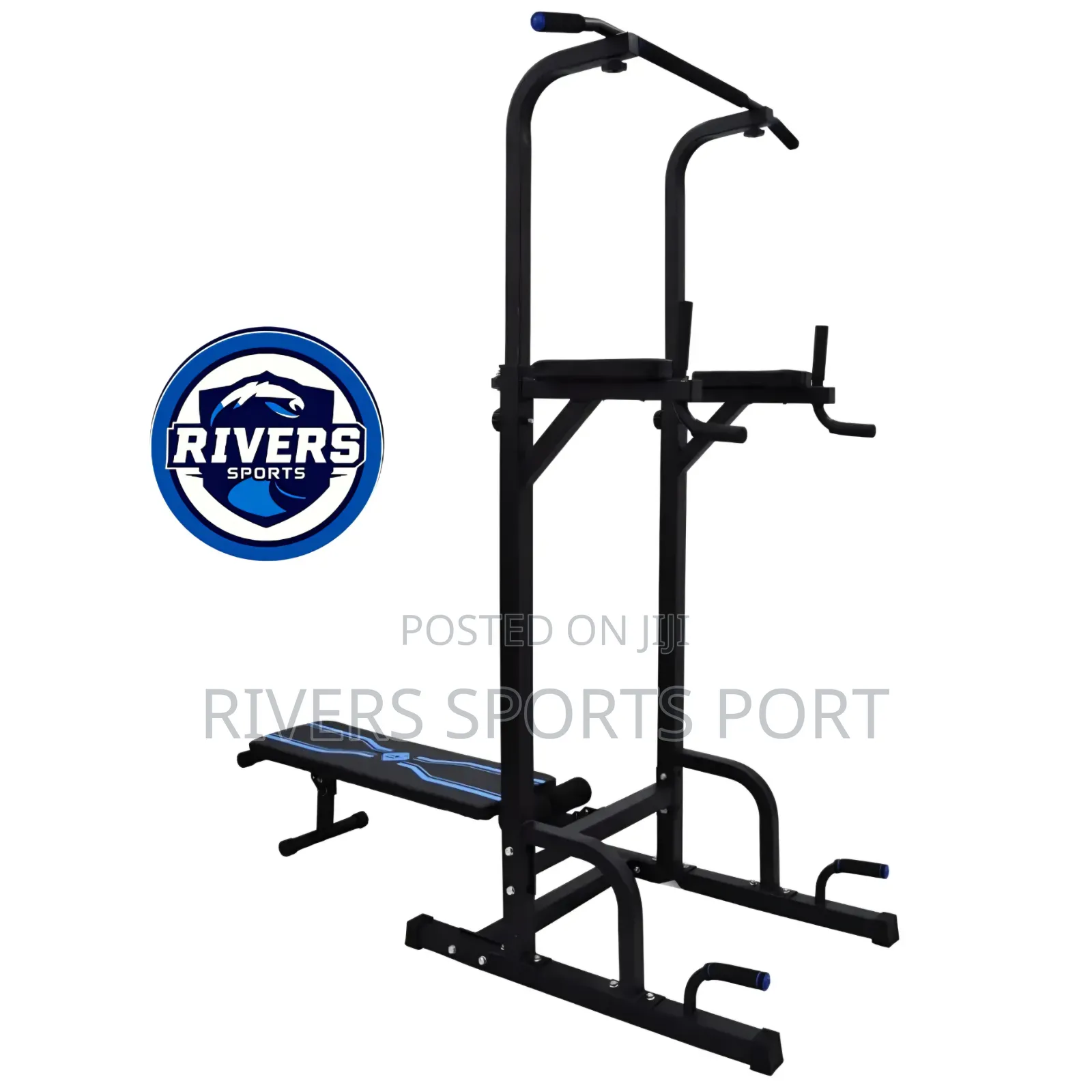 Multi Functional Power Tower/Pull-Up With Bench Press