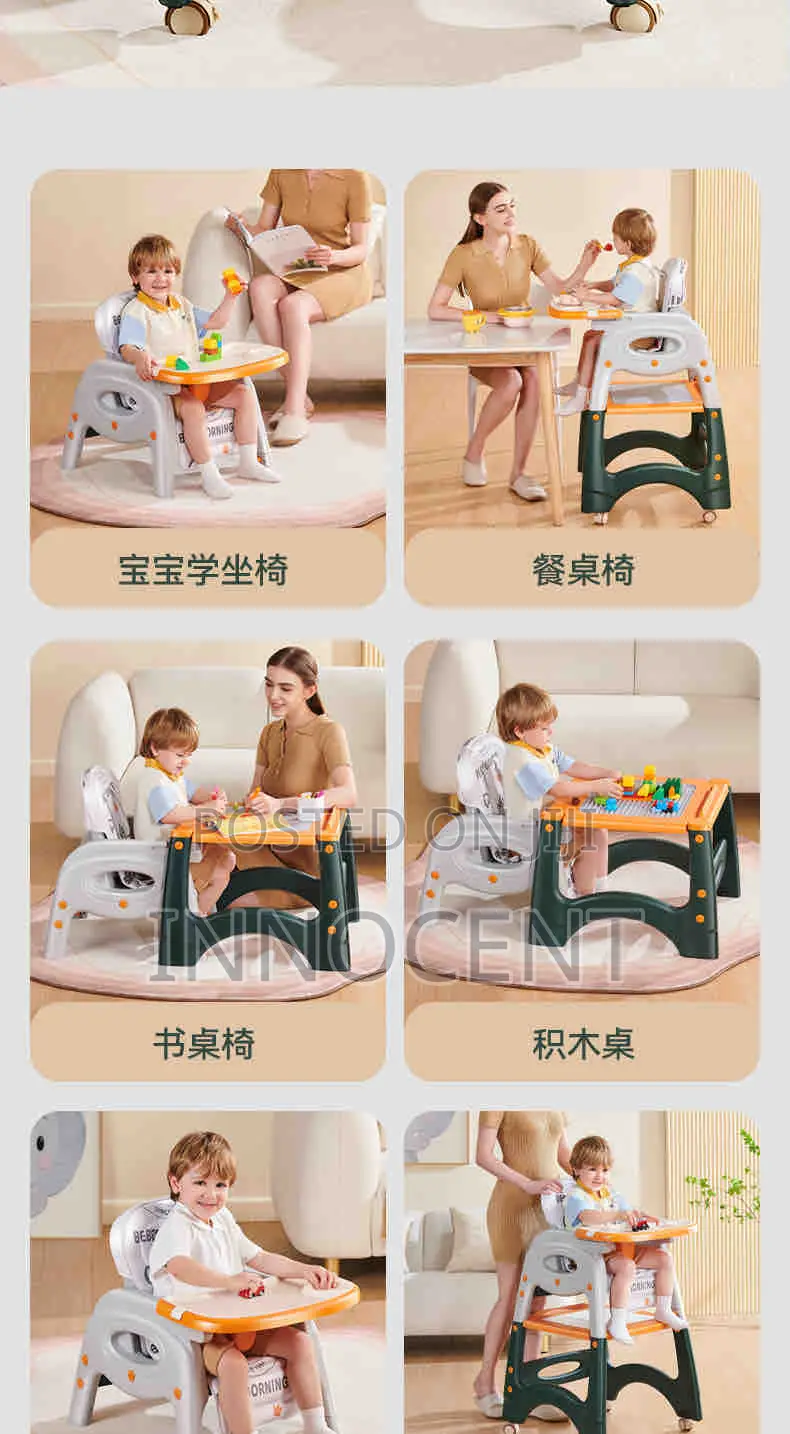 Kids 2in1 High Chair and Table