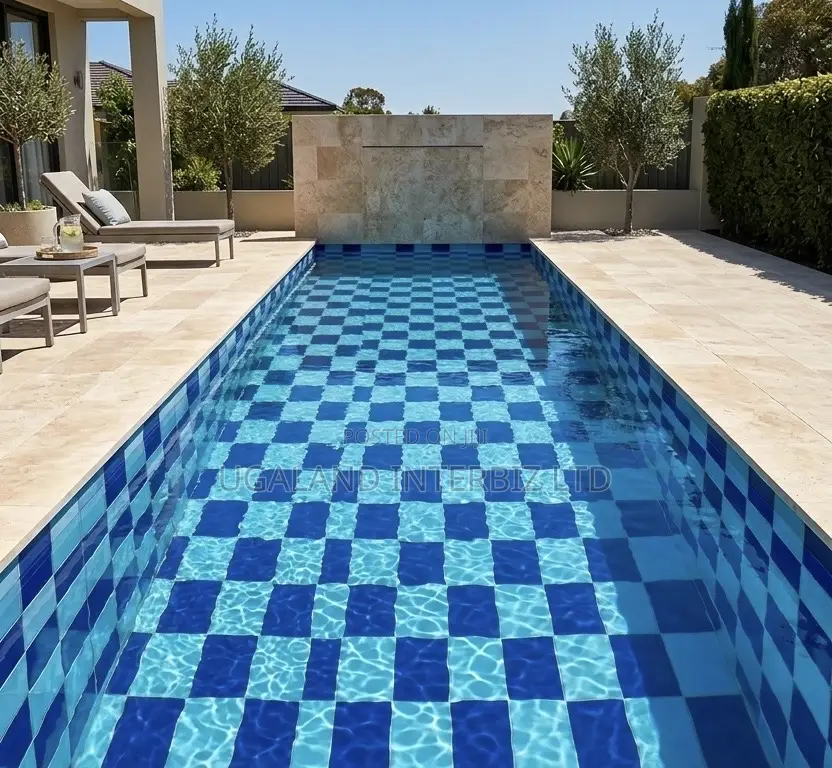 Crystal Blend 12x25 Pool Tiles