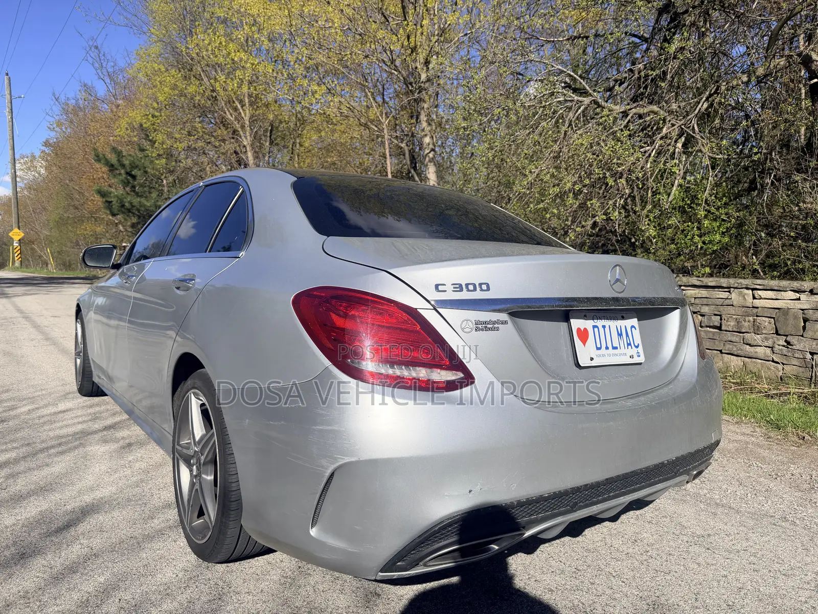 Mercedes-Benz C300 Base C300 AWD 4MATIC Sedan 2018 Silver