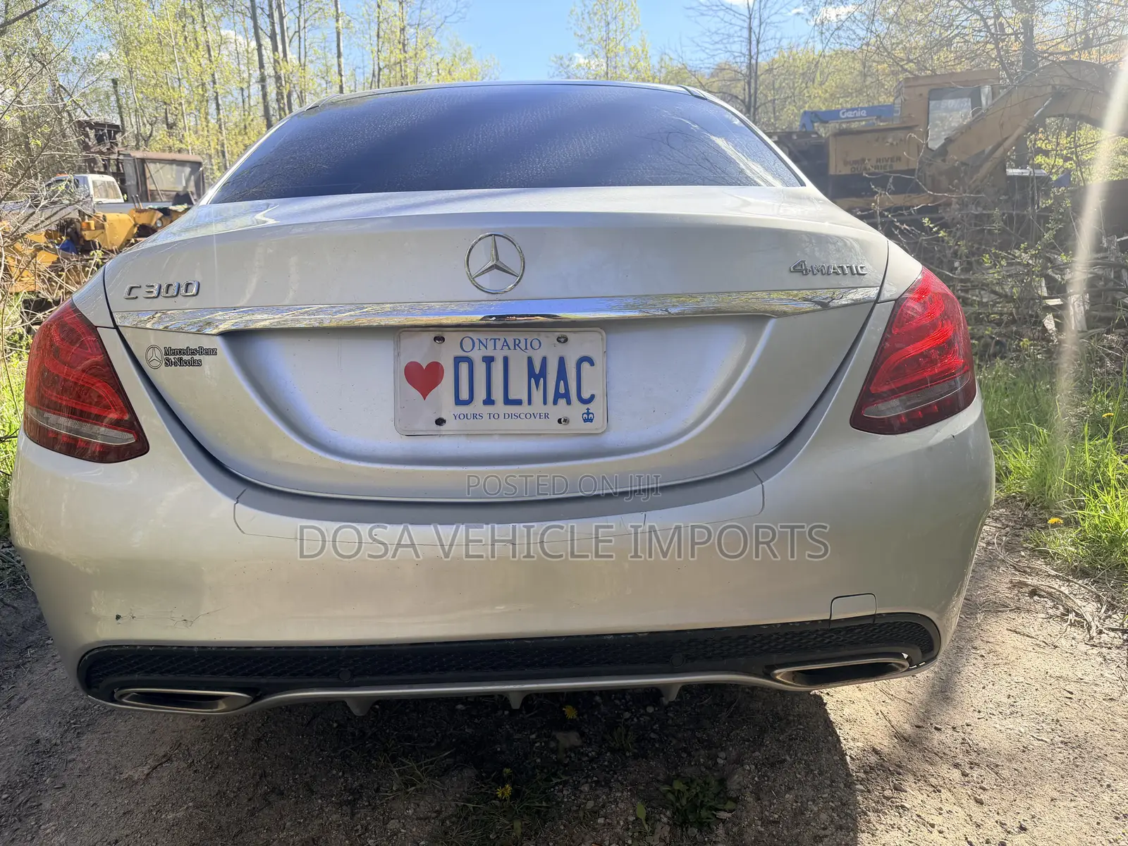Mercedes-Benz C300 Base C300 AWD 4MATIC Sedan 2018 Silver