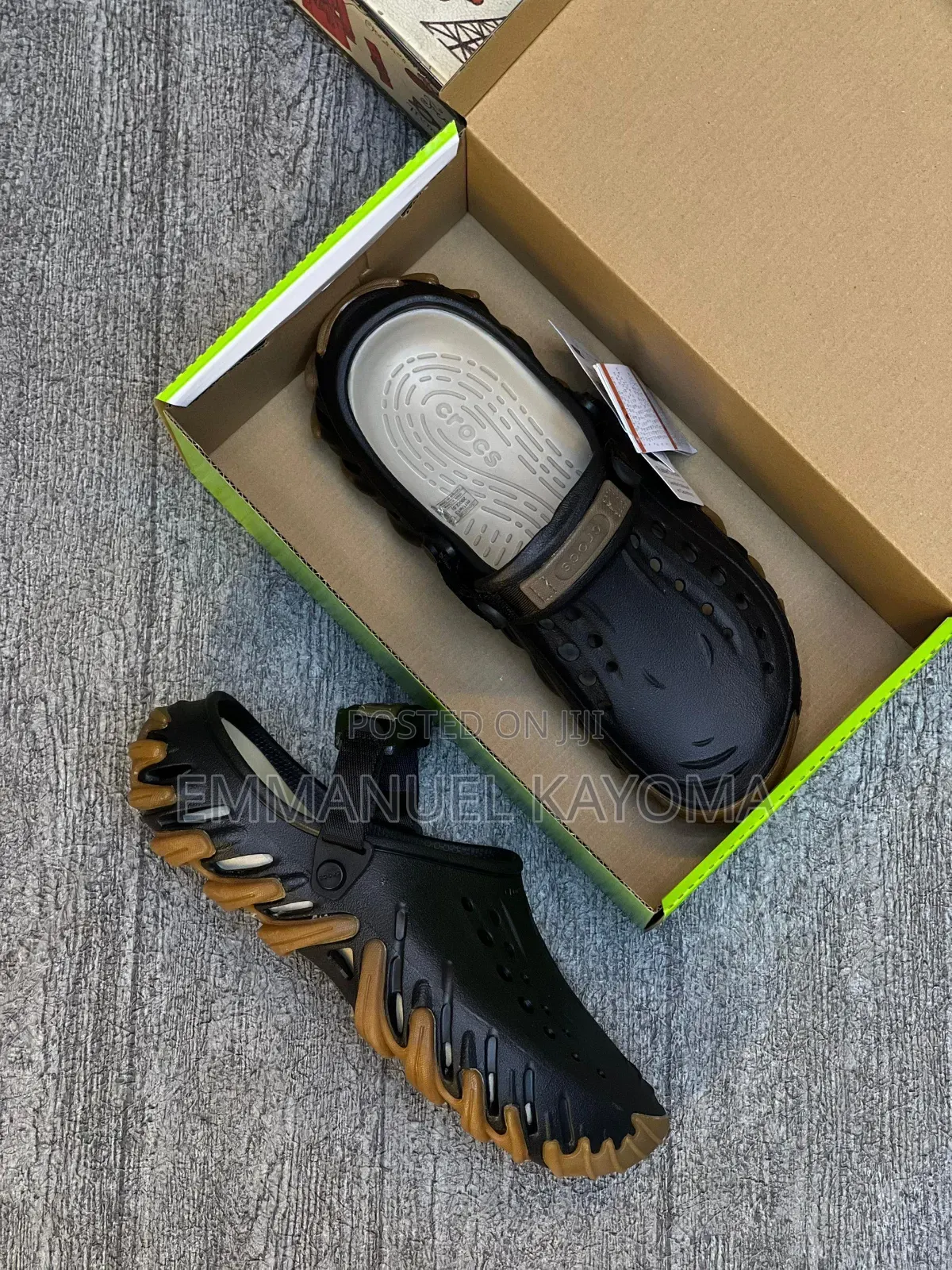 Echo Icy Ro Clog (Black)