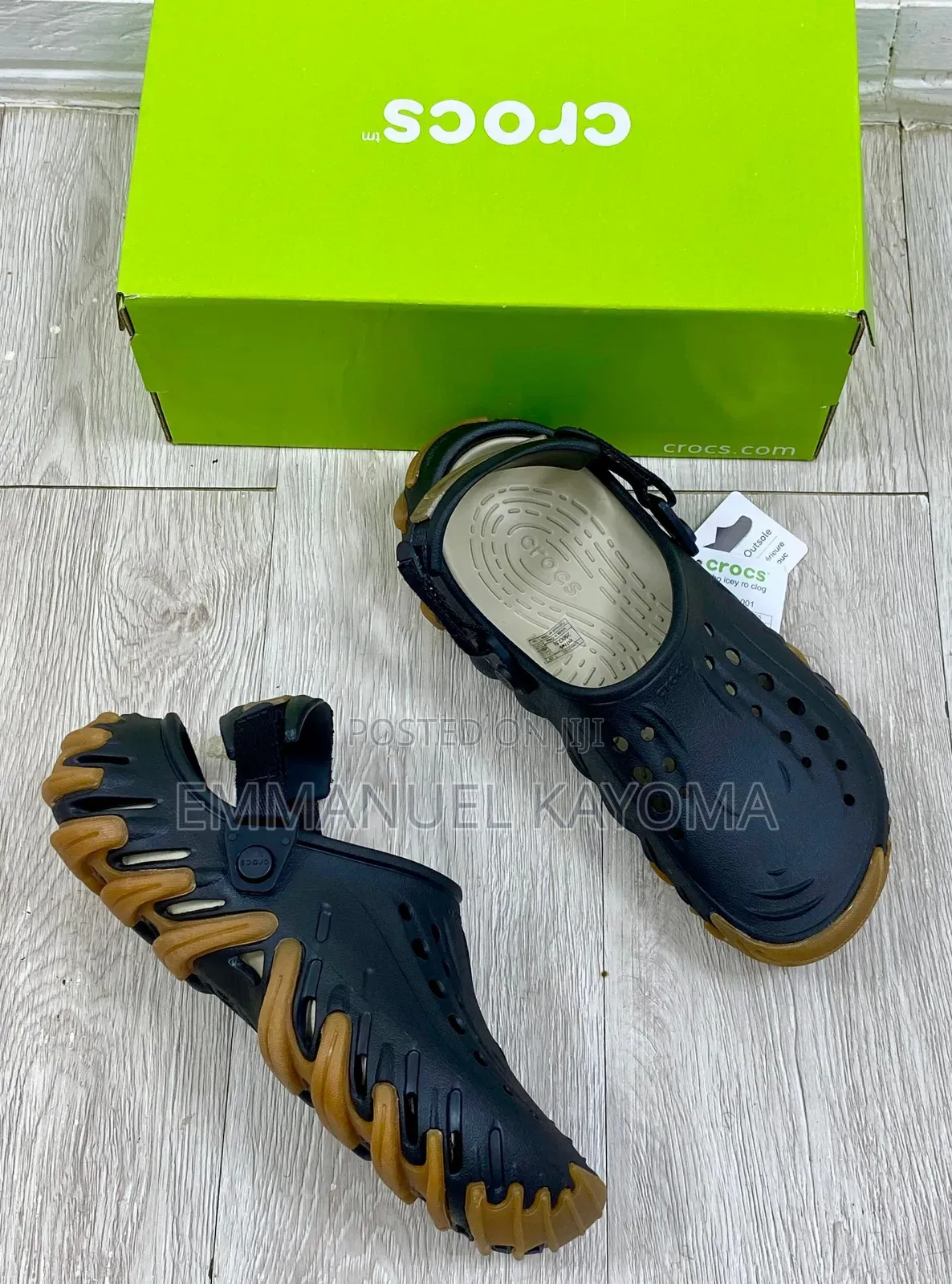 Echo Icy Ro Clog (Black)
