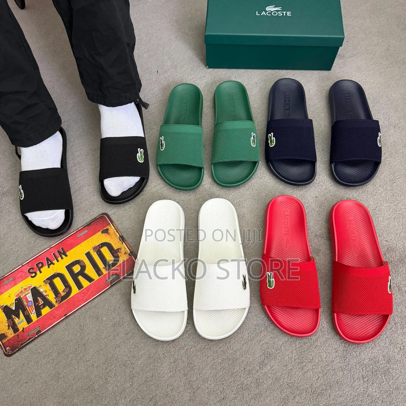 Original Lacoste Pool Slides