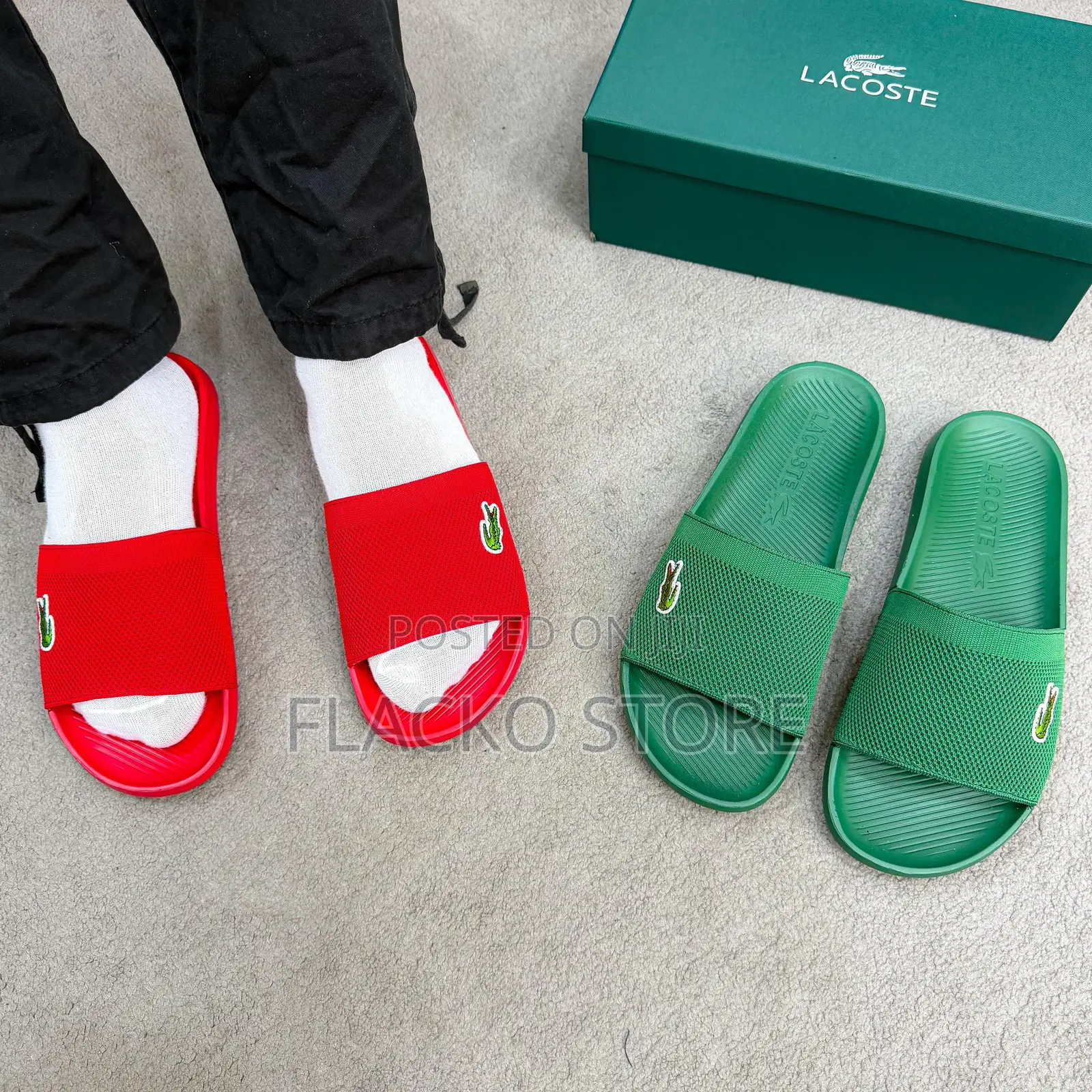Original Lacoste Pool Slides