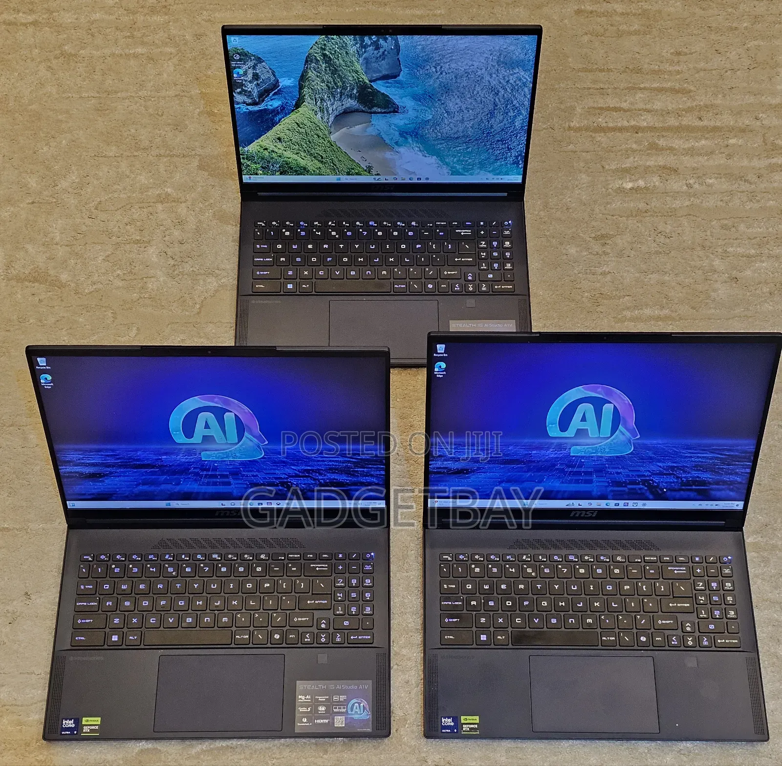 Laptop MSI Stealth 16 AI Studio 32GB Intel Core Ultra 9 SSD 1T