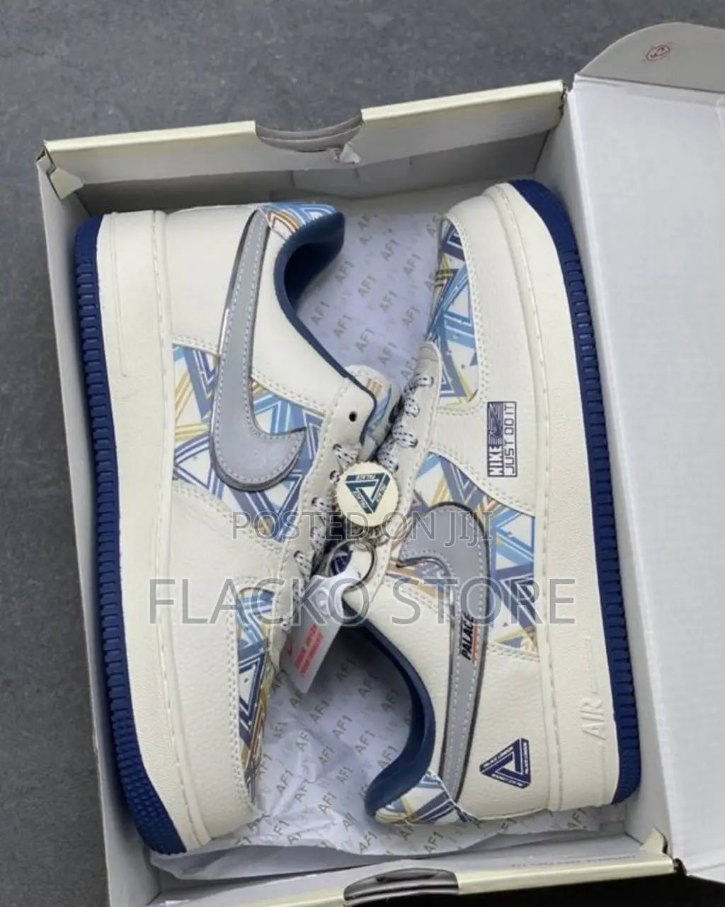 Original Nike Air Force 1 Just Do It Palace Sneakers