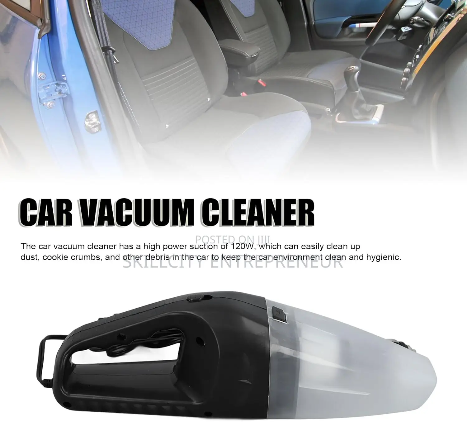 High-Power Vacuum Cleaner