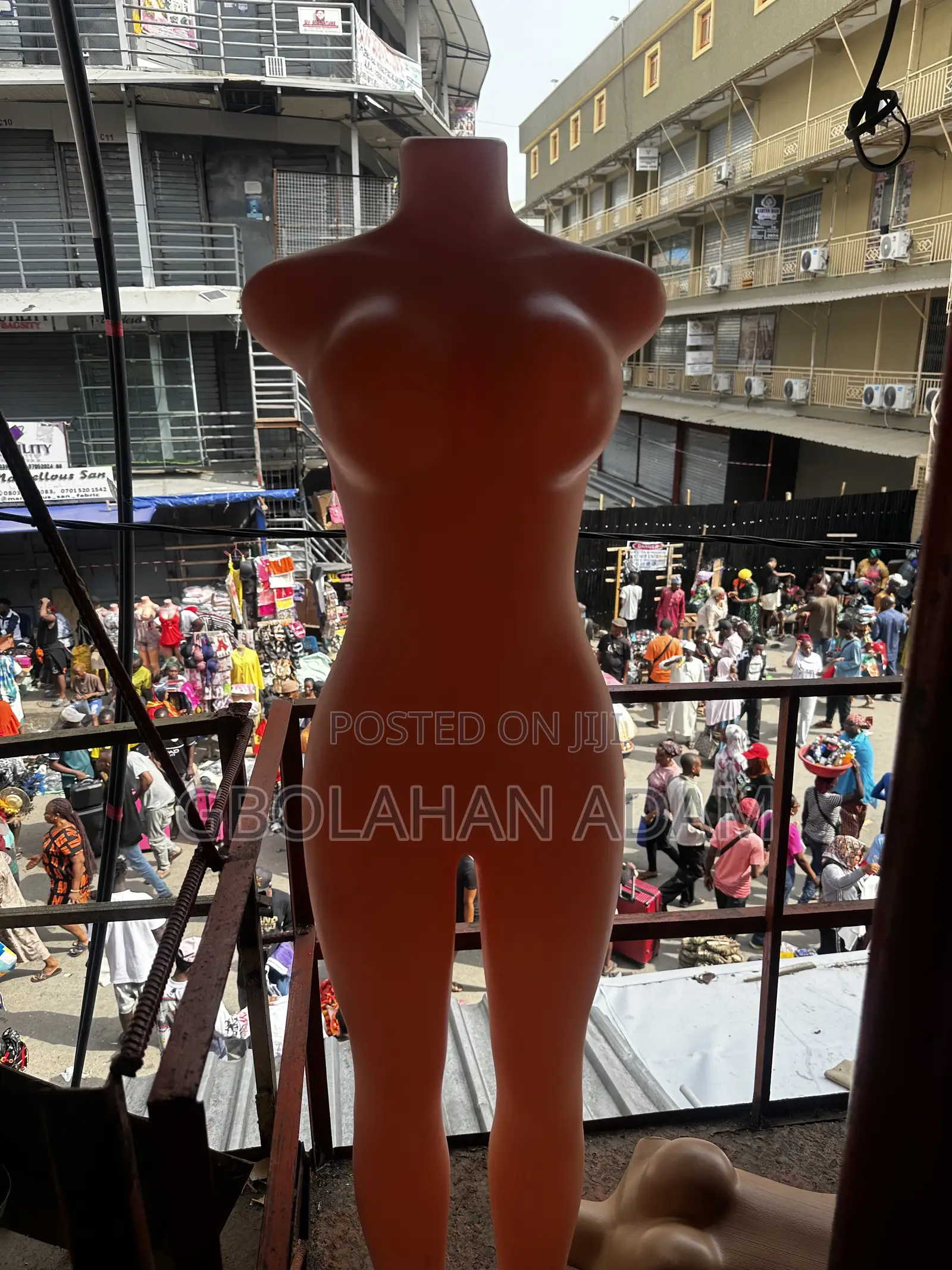 Armless Female Full Body Mannequin