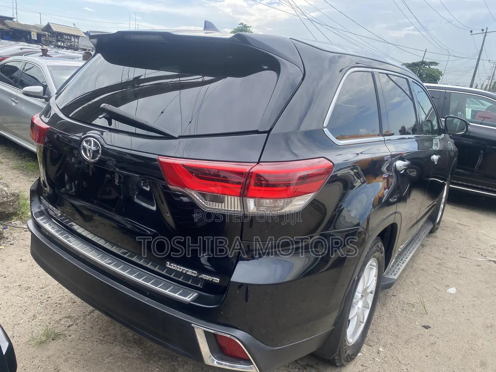 Toyota Highlander Limited 4x4 V6 (3.5L 6cyl 8A) 2018 Black