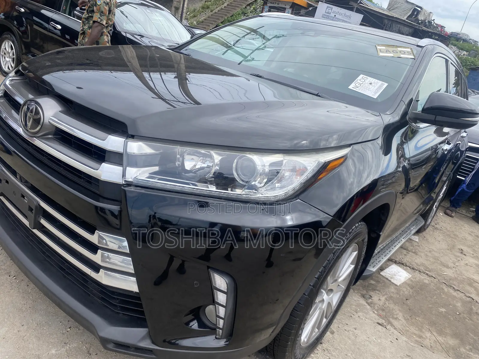Toyota Highlander Limited 4x4 V6 (3.5L 6cyl 8A) 2017 Black