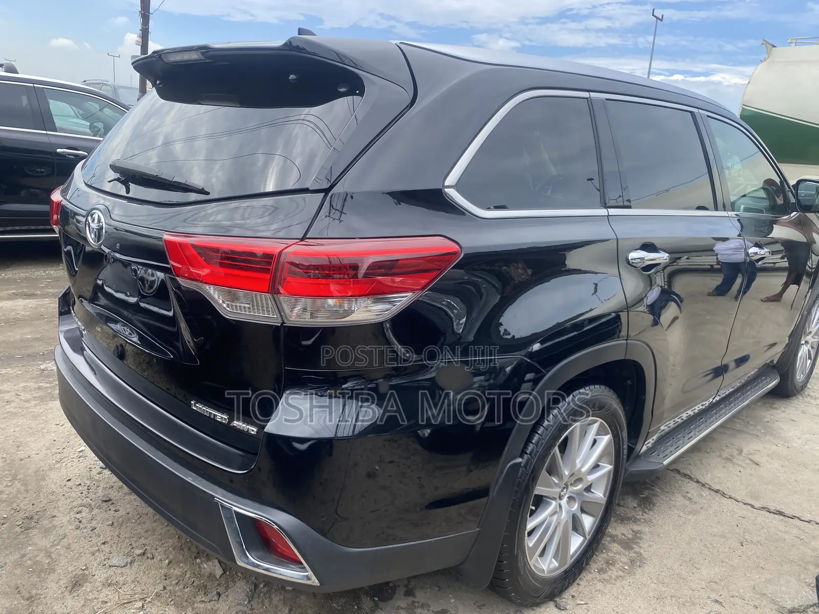 Toyota Highlander Limited 4x4 V6 (3.5L 6cyl 8A) 2017 Black
